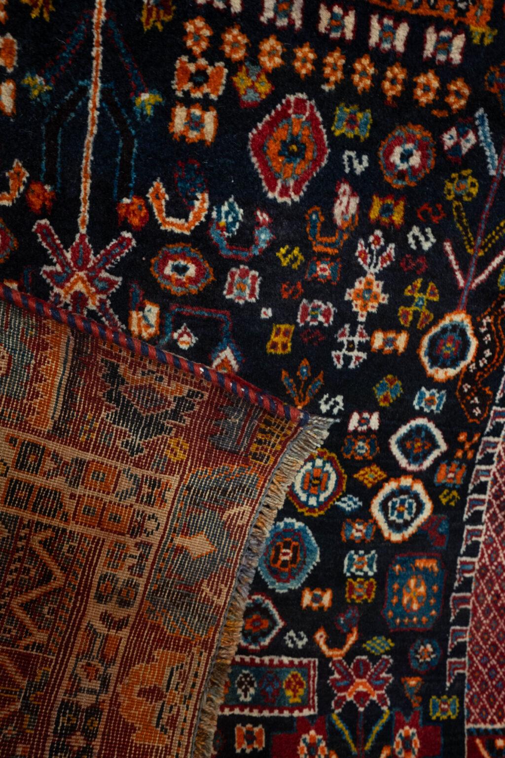 Qashqai Wool Rug 1.8'x4.10' View 5