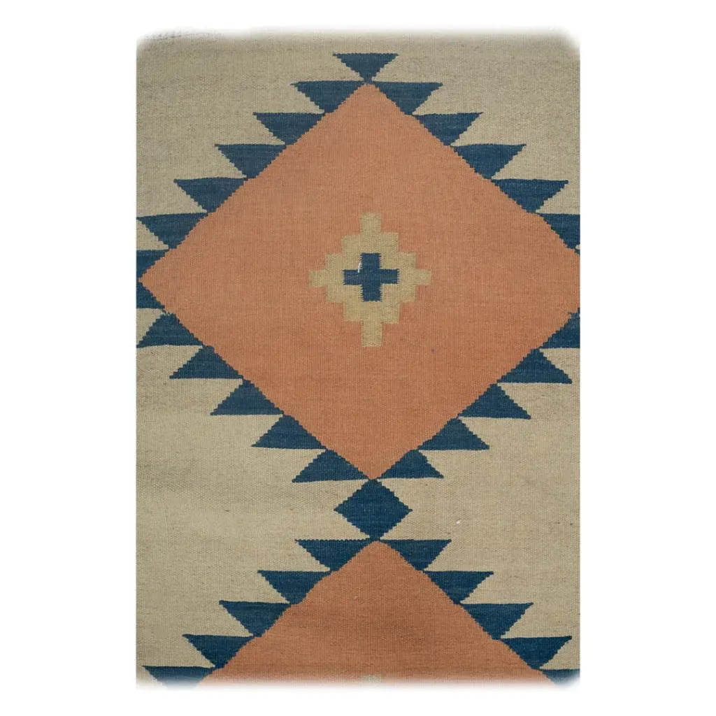 Kilim Wool Rug 2.6x8.2