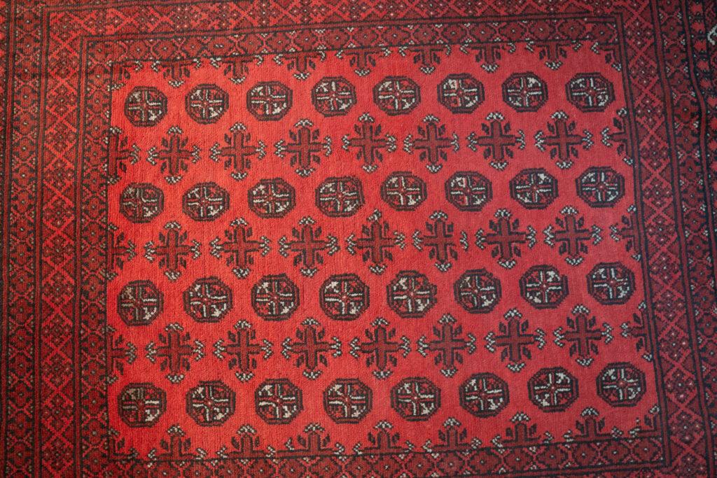 Turkmen Wool pile Rug 4.9'x6' View 2