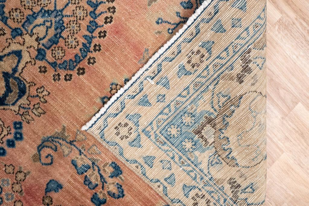 Tabriz Overdyed Wool Rug 6.6x9.3 View 4