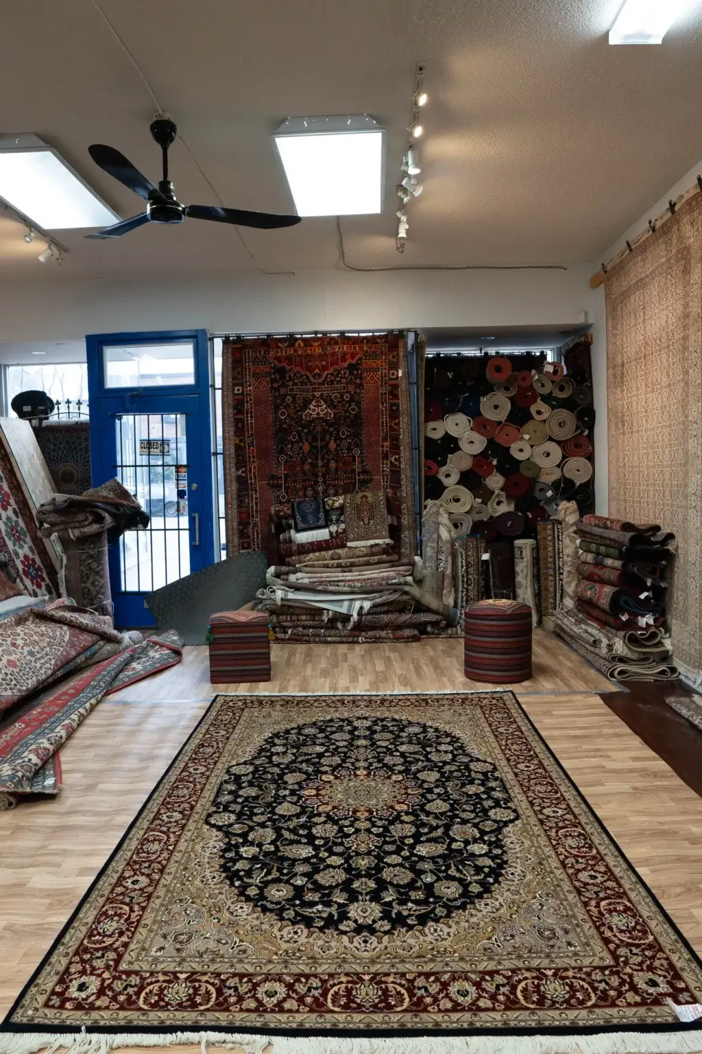 Kazak Wool Rug 5.0x6.0 View 4