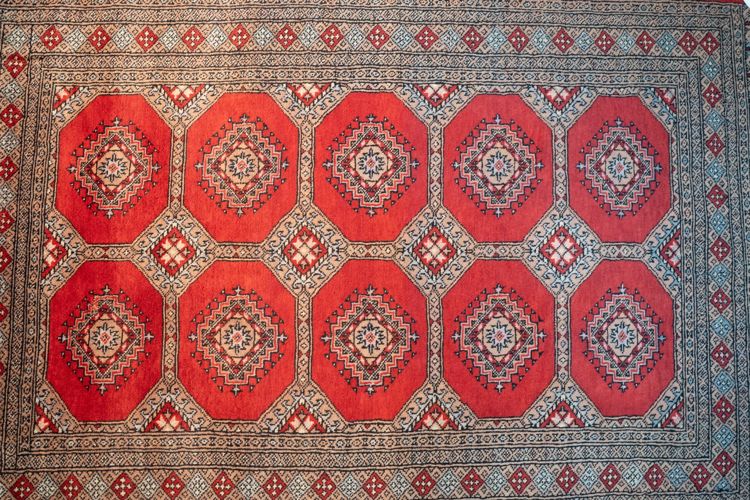 Bokhara Wool Pile Rug 4.1'x6.6' View 3