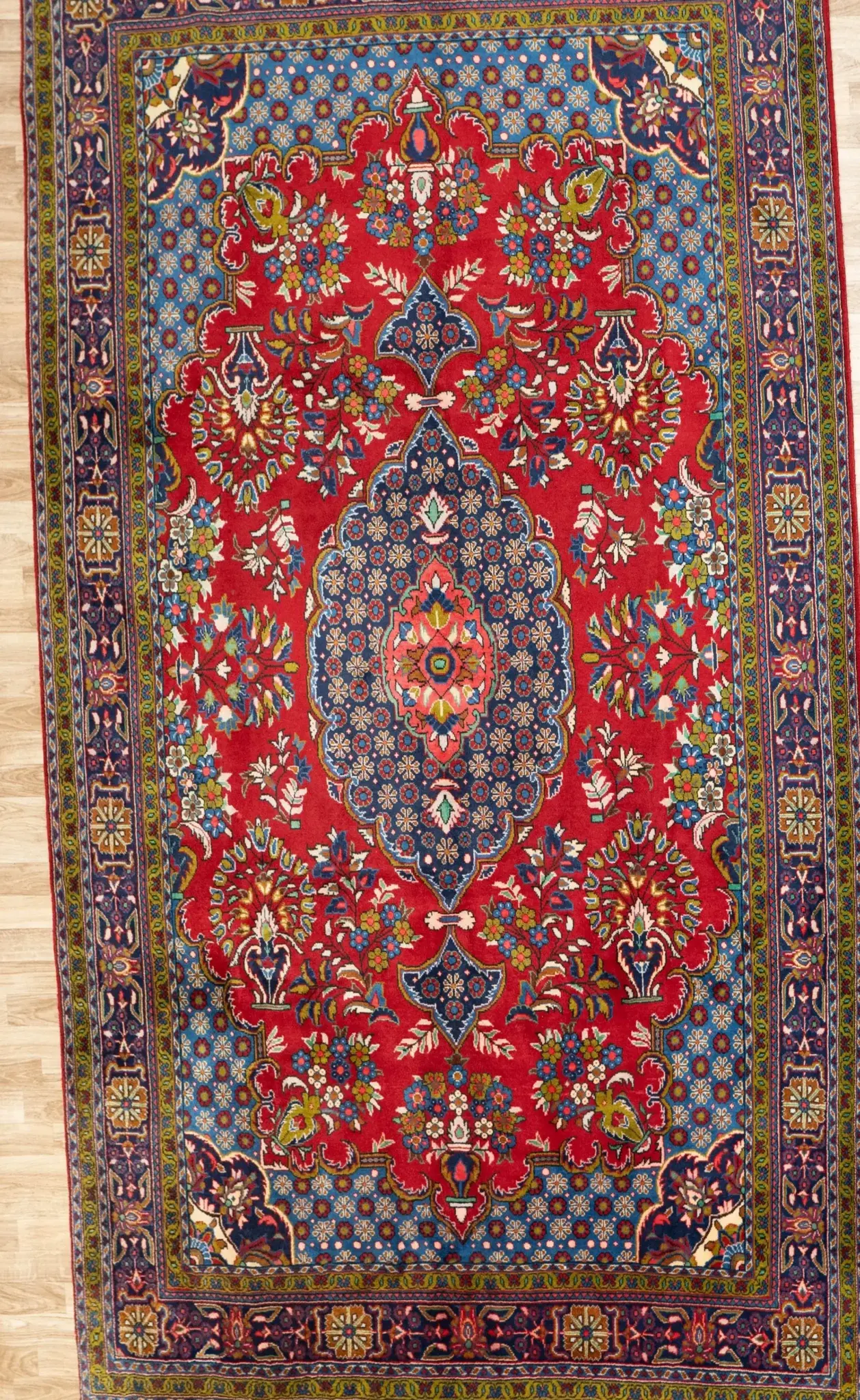 Turkmen Wool Rug 7.0 x 10.0 View 5