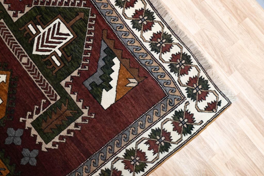 Qashqai Wool Rug 6'x9' View 1