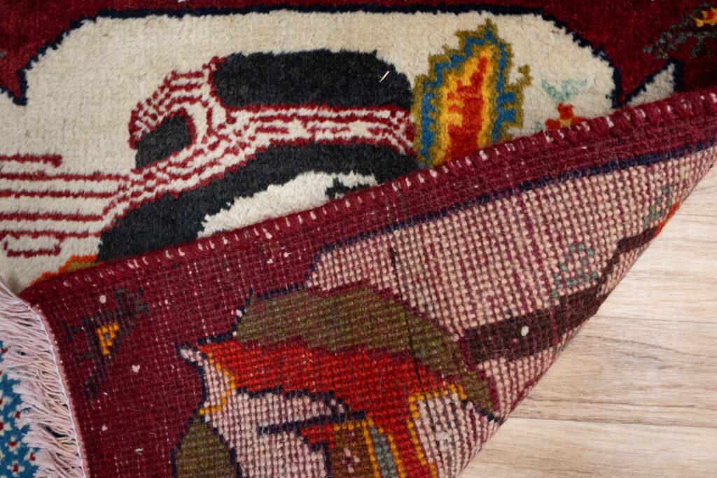 Qashqai Wool Rug 1.6x2.0 View 4