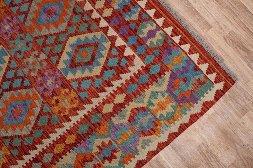 Kilim Wool Rug 6.7x9.10 View 5