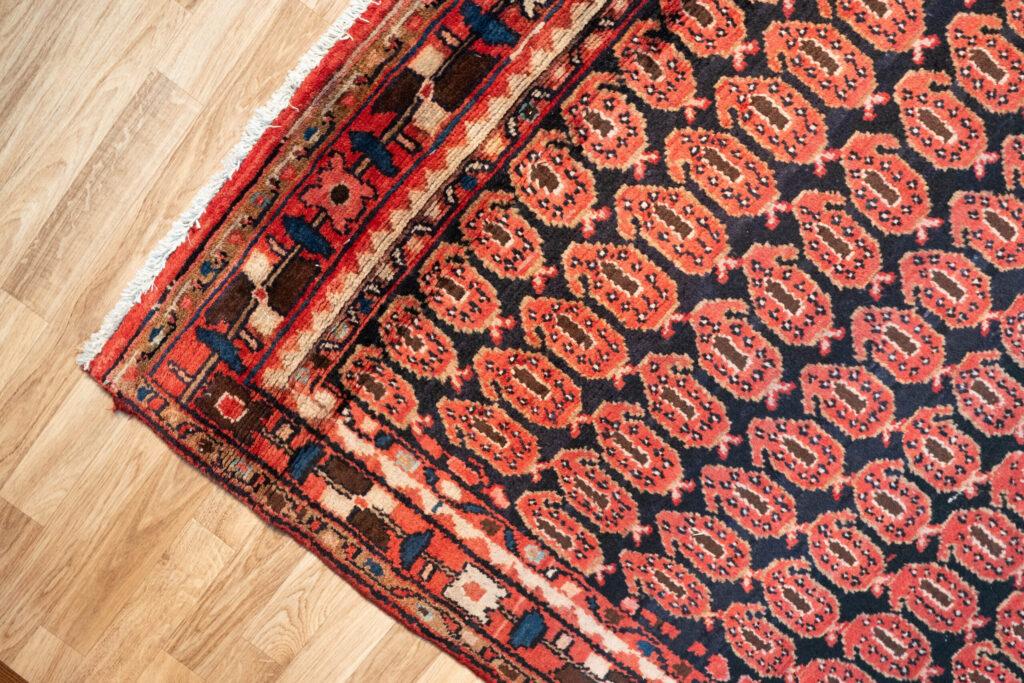 Hamadan Wool Pile rug 4.4'x6.8' View 3