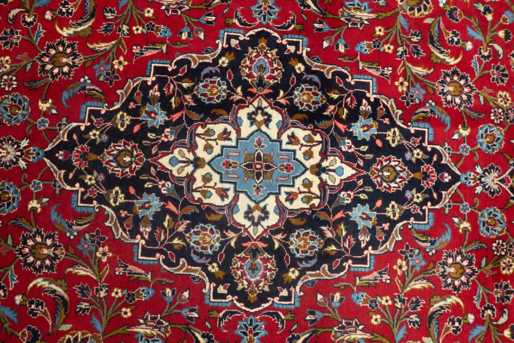 Kashan Wool rug 8.1'x11.10' View 3