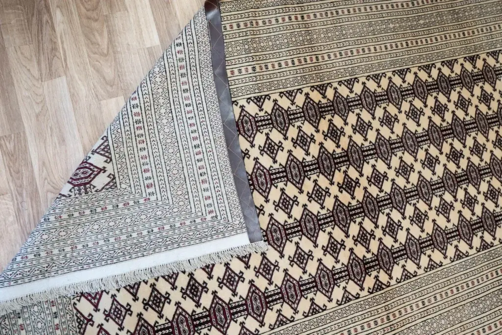 Turkmen Wool Rug 6.6x4.2 View 2