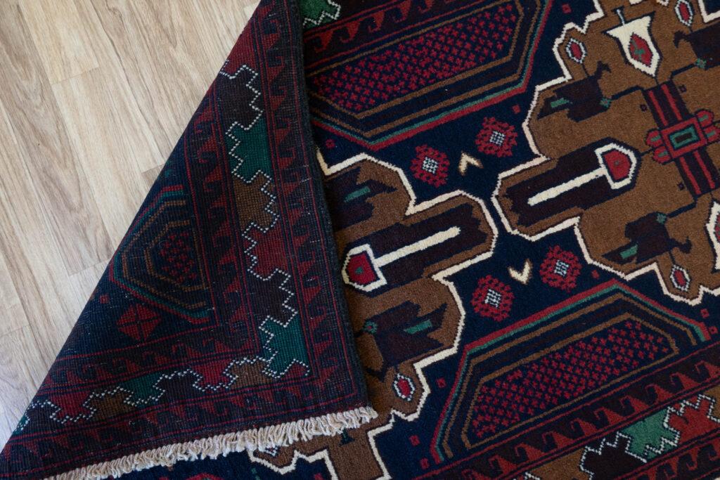 Baluch Wool Rug 2.8'x4.6' View 4