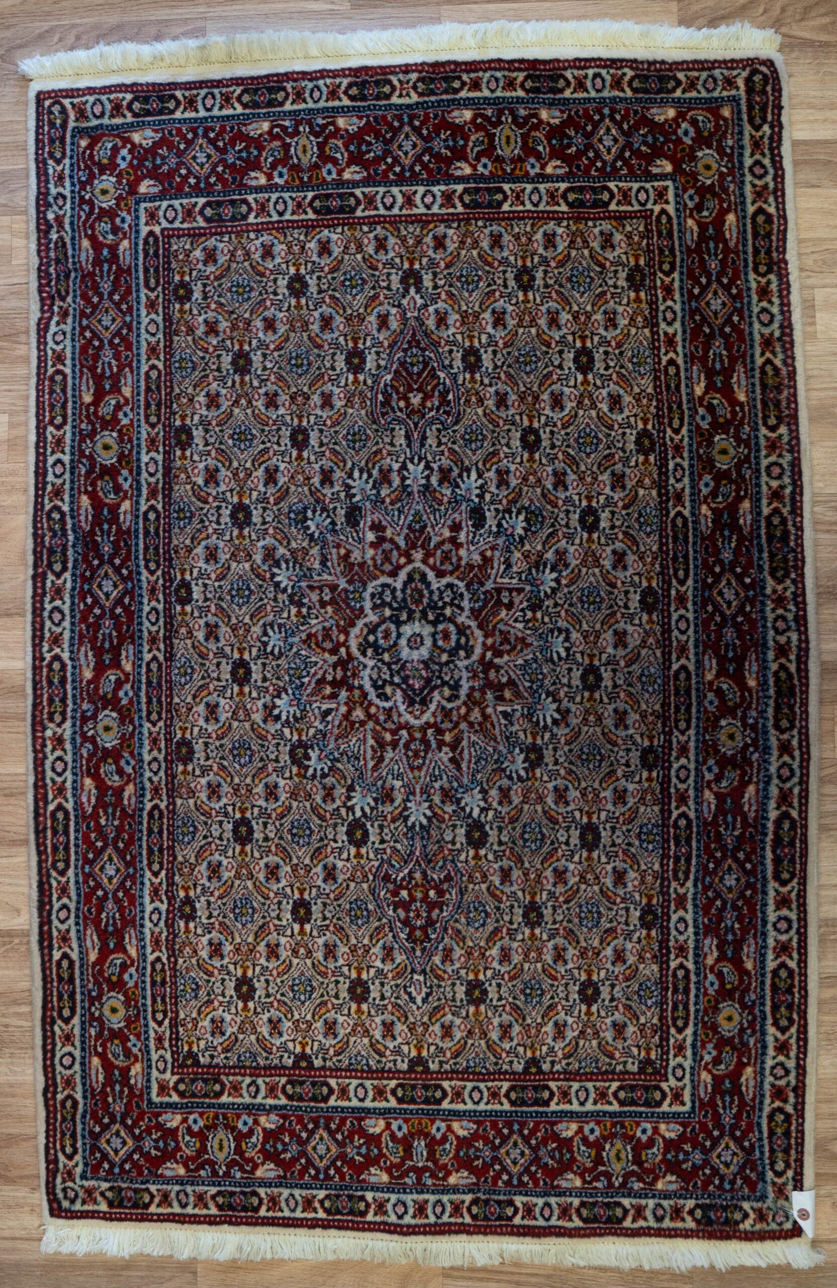 Moud Wool silk Rug 3'x5' View 1