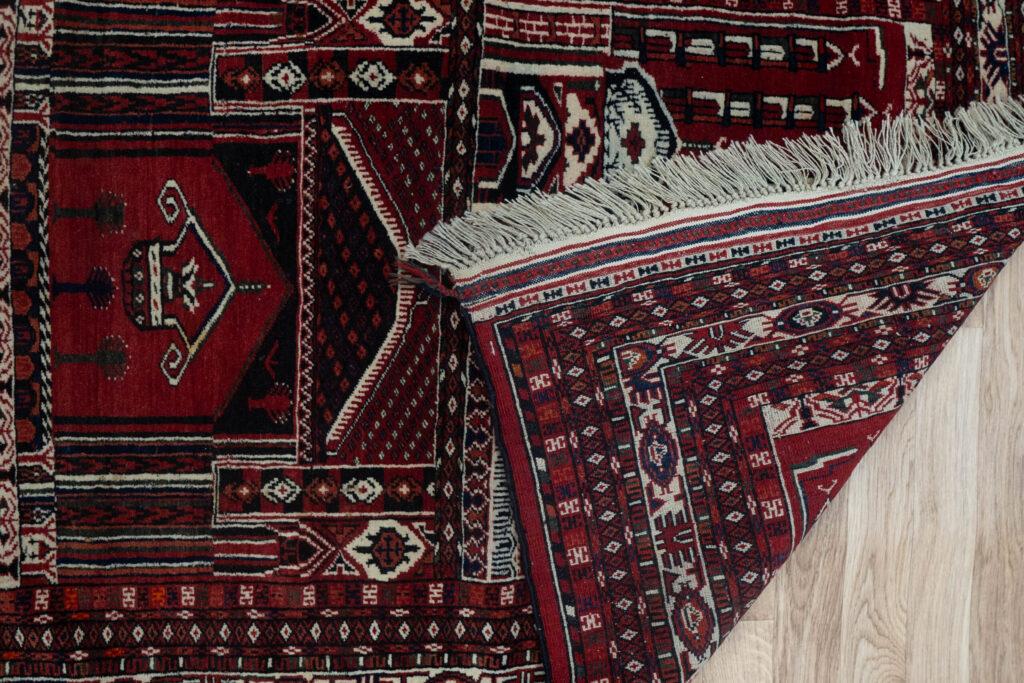 Turkmen Wool Rug 3.10x3.10 View 3