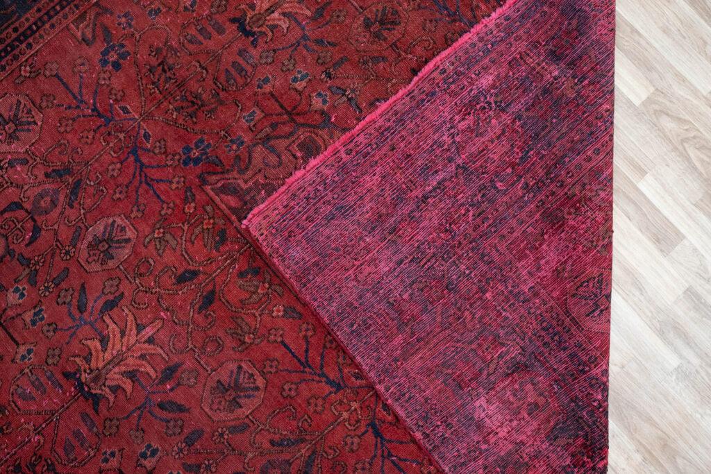 Vintage Overdyed Rug 7'x10' View 4