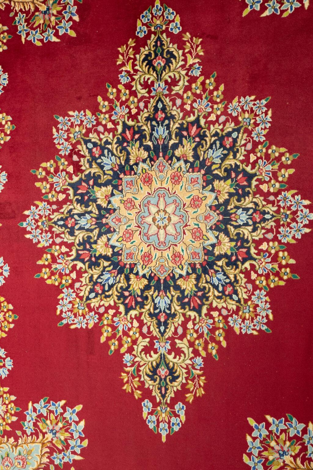 Kerman Wool Rug 13.0x9.7 View 1