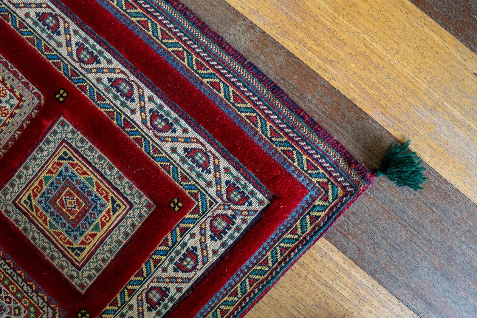 Kilim Rug 3920 – Genuine Hand-Woven Wool Oriental Rug View 7
