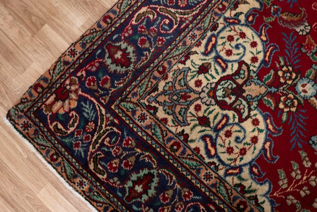 Tabriz Wool Rug 6.6x9.7 View 3