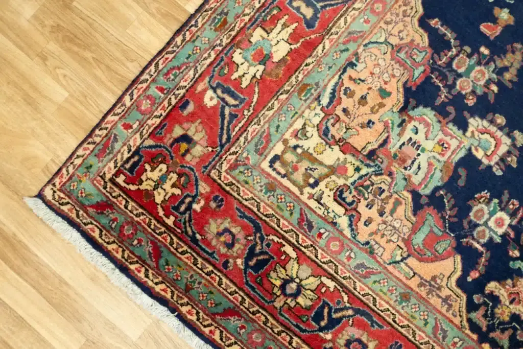 Tabriz Wool Rug 6.8x9.8 View 3