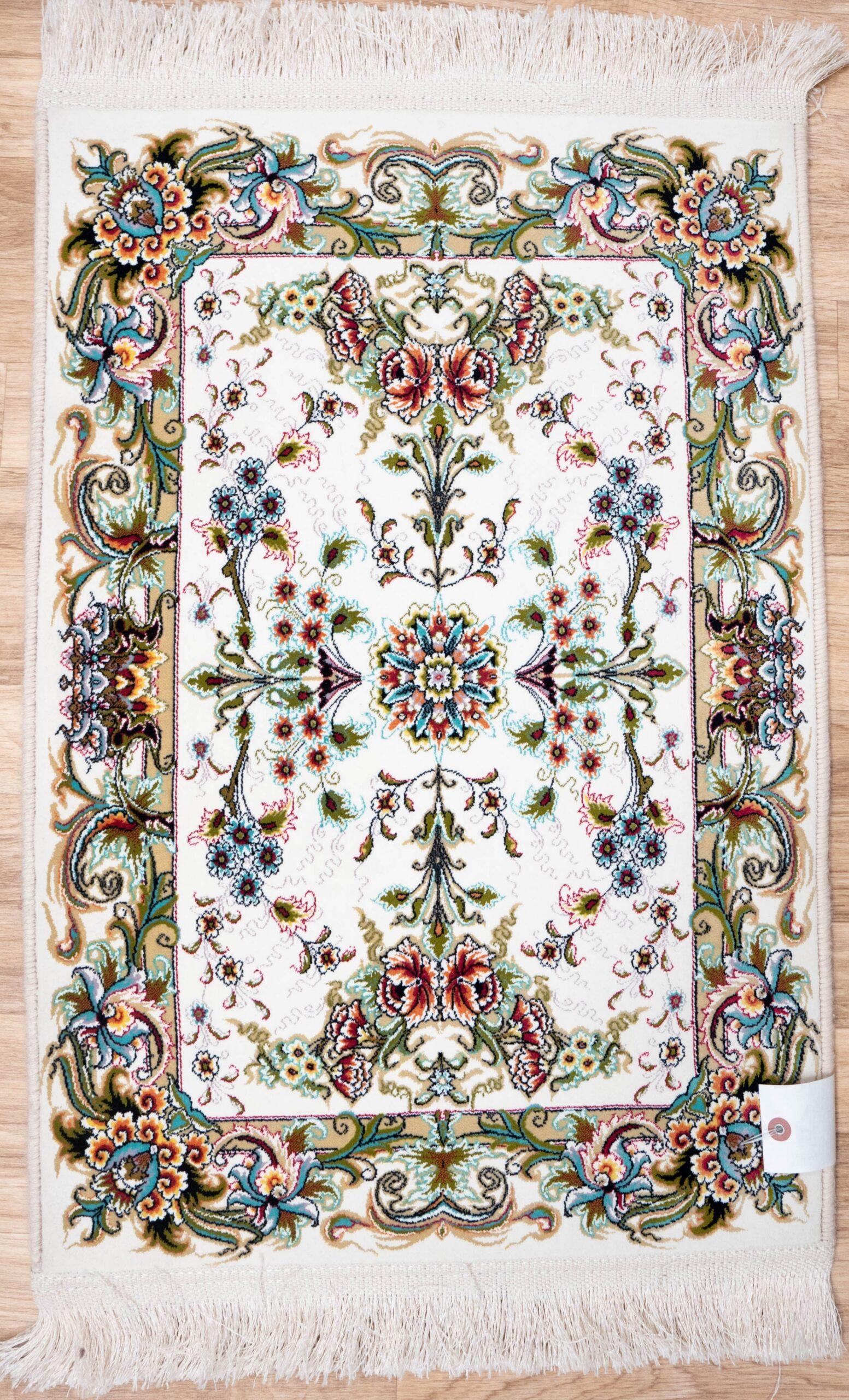 Kashan Wool Rug 2.0x3.0 View 1