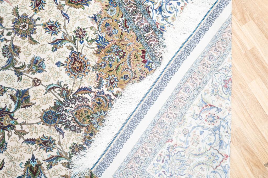 Qum Design Silk Rug 8.2'x11.4' View 7