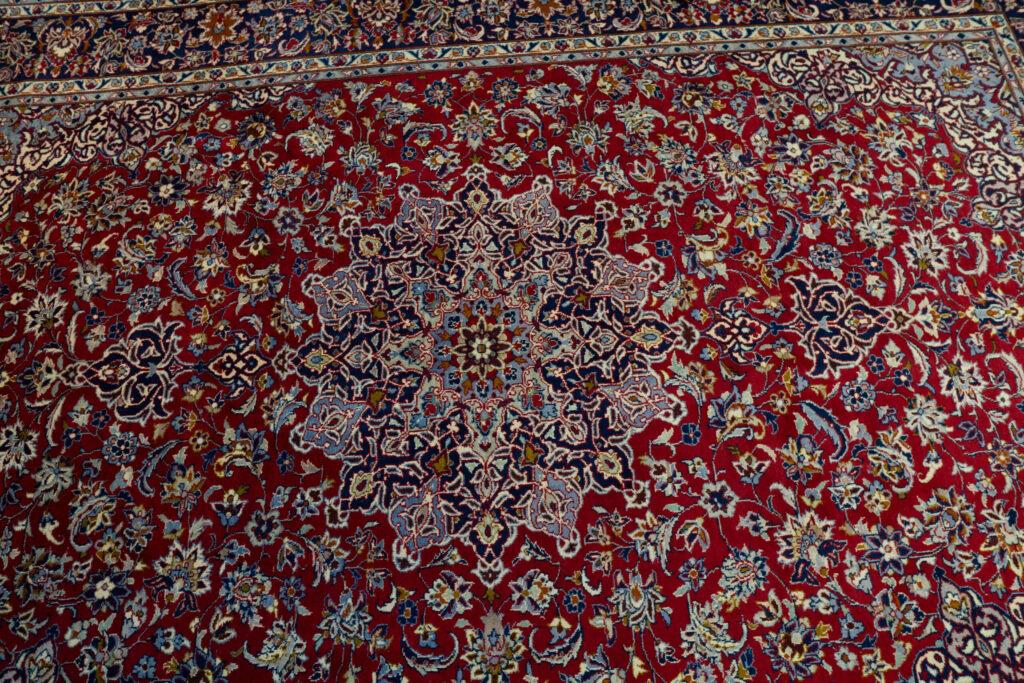 Najafabad Wool Silk Rug 9.8'x12.8' View 2