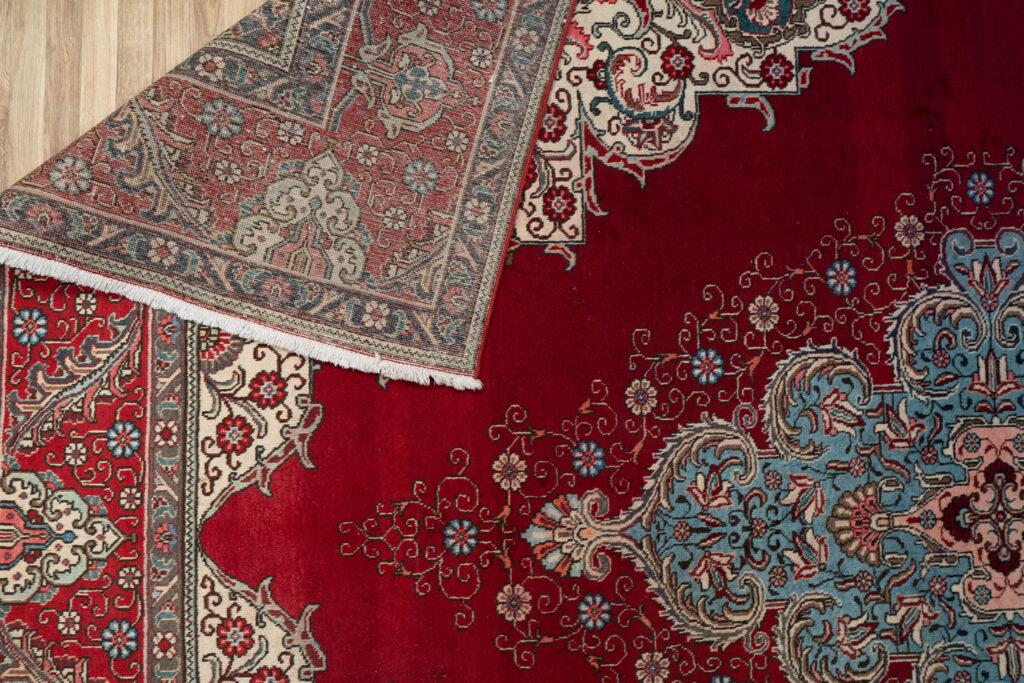 Tabriz Wool Pile Rug 9.5'x12.5' View 5