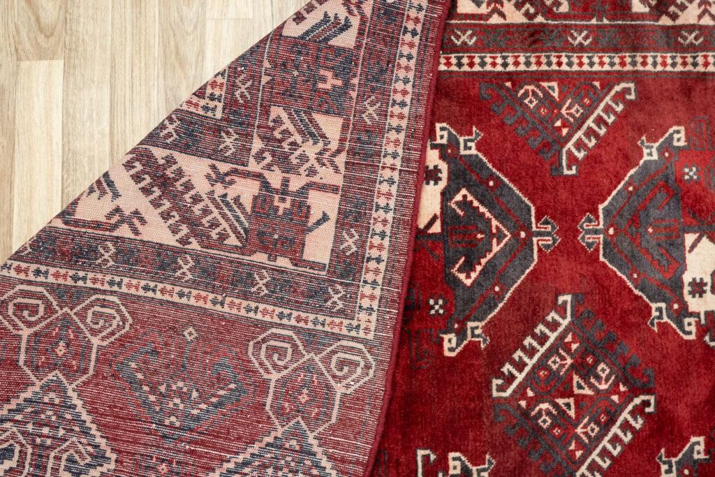 Turkmen Wool Rug 11.8x7.10 View 6