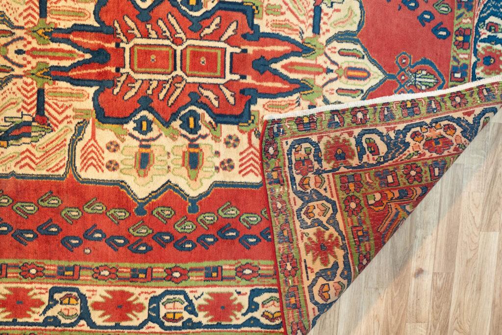 Yezd Wool Pile Rug 5'x7' View 5