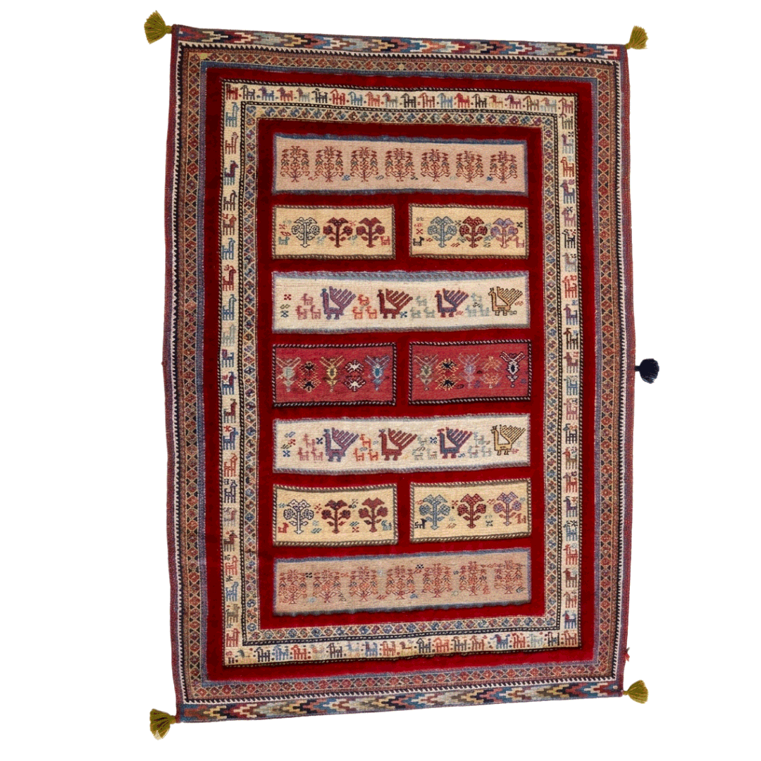 Kilim Rug 3911 – Genuine Hand-Woven Wool Oriental Rug