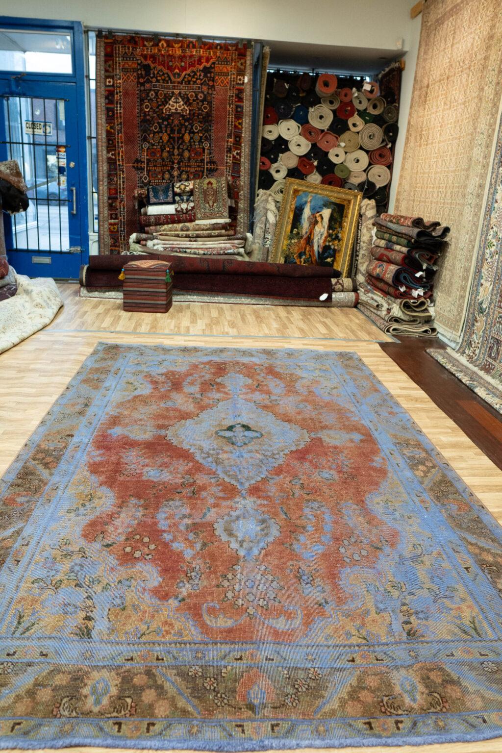 Tabriz Wool Rug 9.6x6.4 View 1
