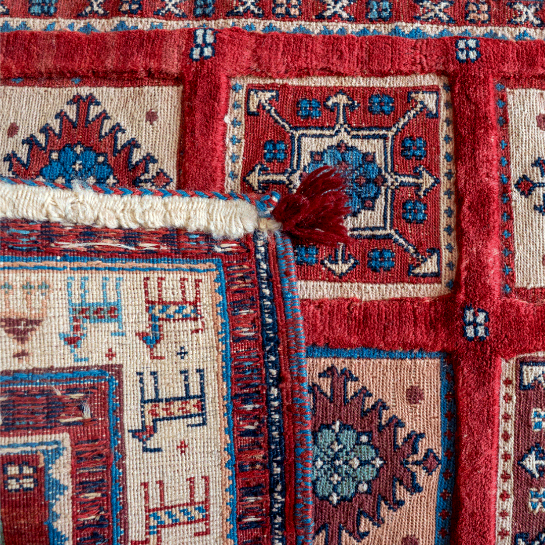 Kilim Rug 3917 – Genuine Hand-Woven Wool Oriental Rug View 4