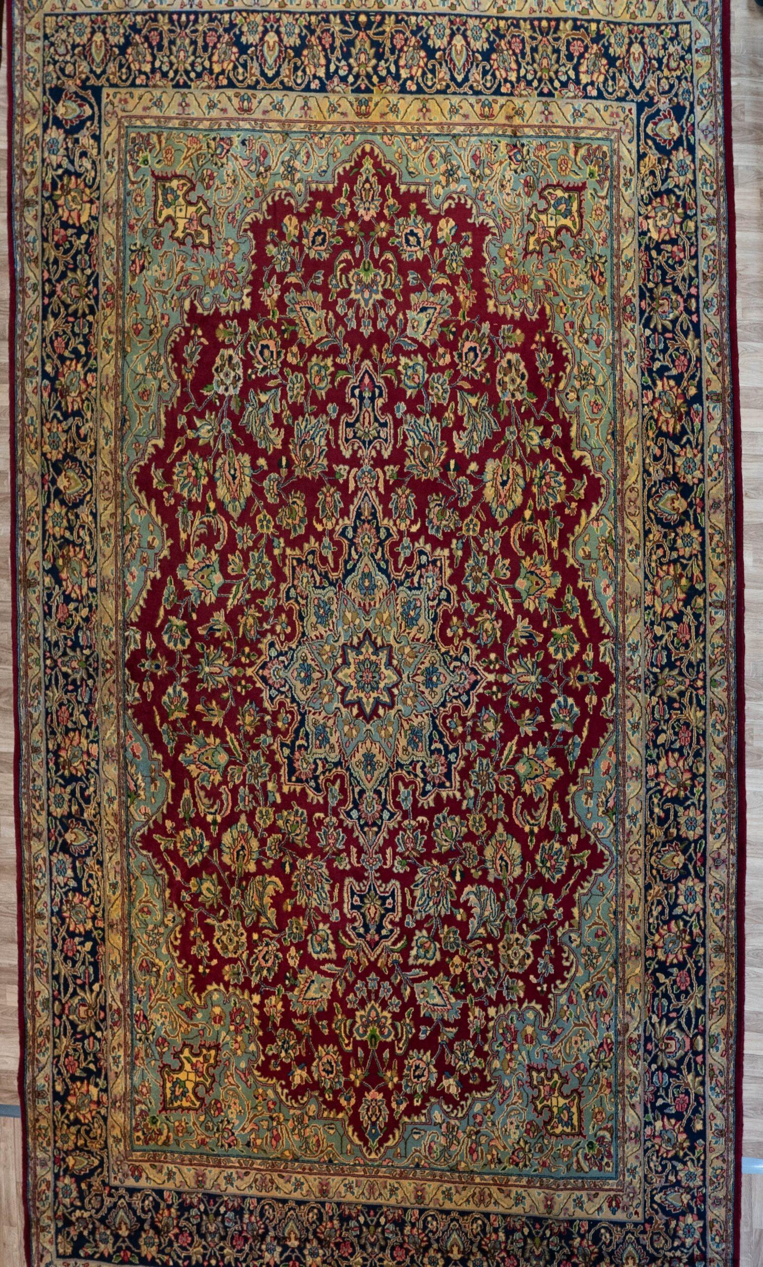 Kerman Wool Rug 9'x12'
