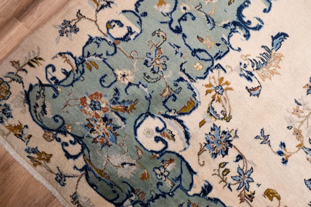 Kashan Wool Rug 13.5x9.6 View 2