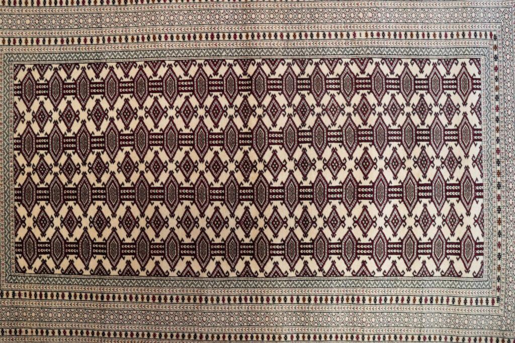 Turkmen Silk Base Rug 4'x6.2' View 3