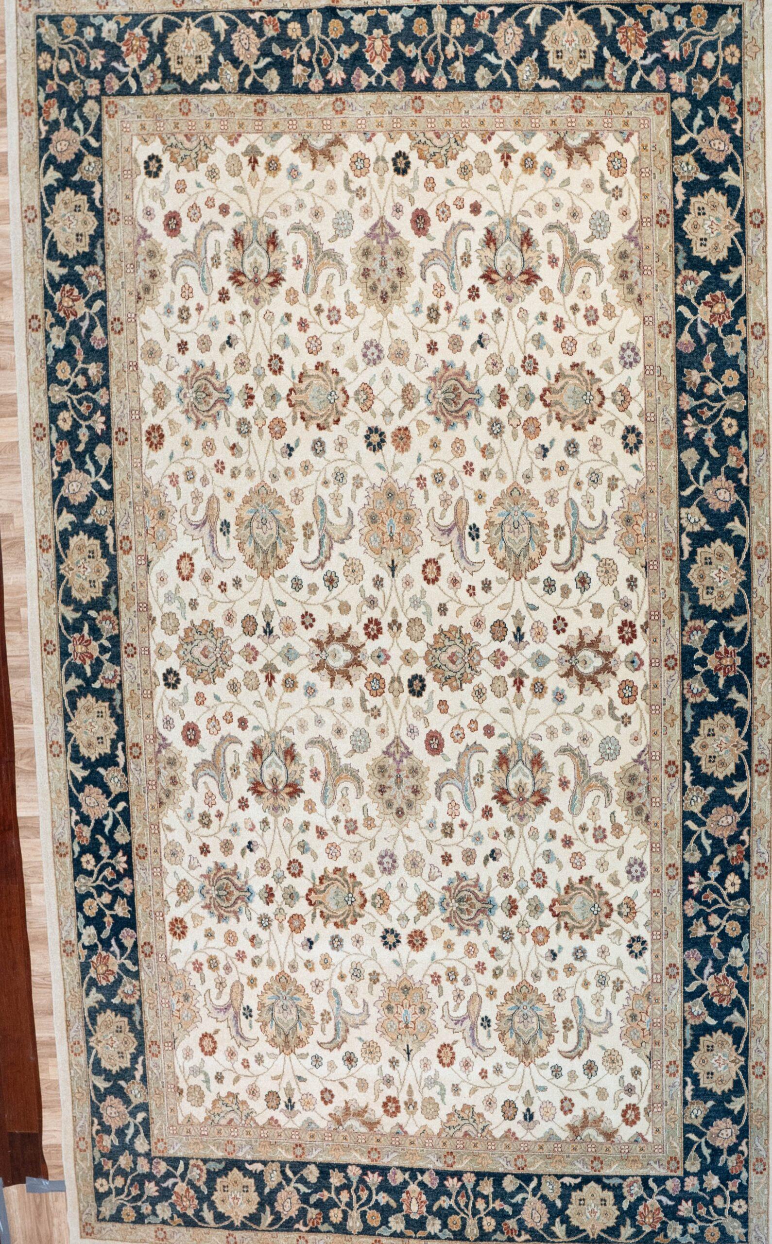 Chobi Wool Rug 9.1'x12.4' View 1