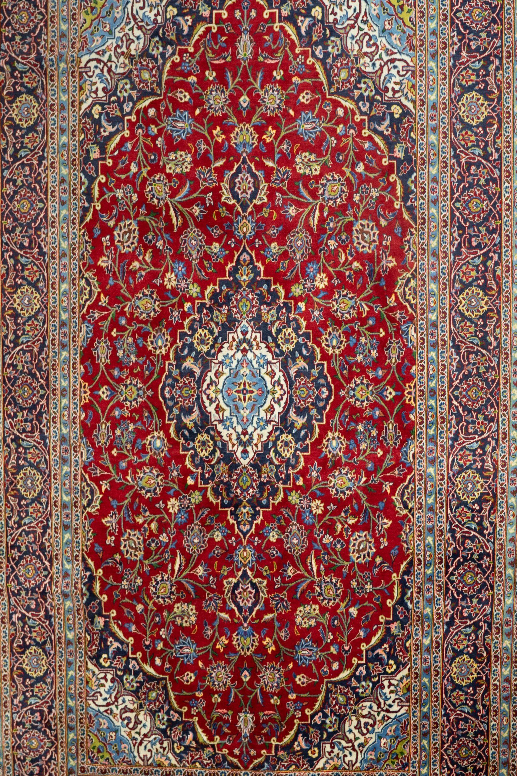Kashan Wool Rug 11.5x8.0 View 4
