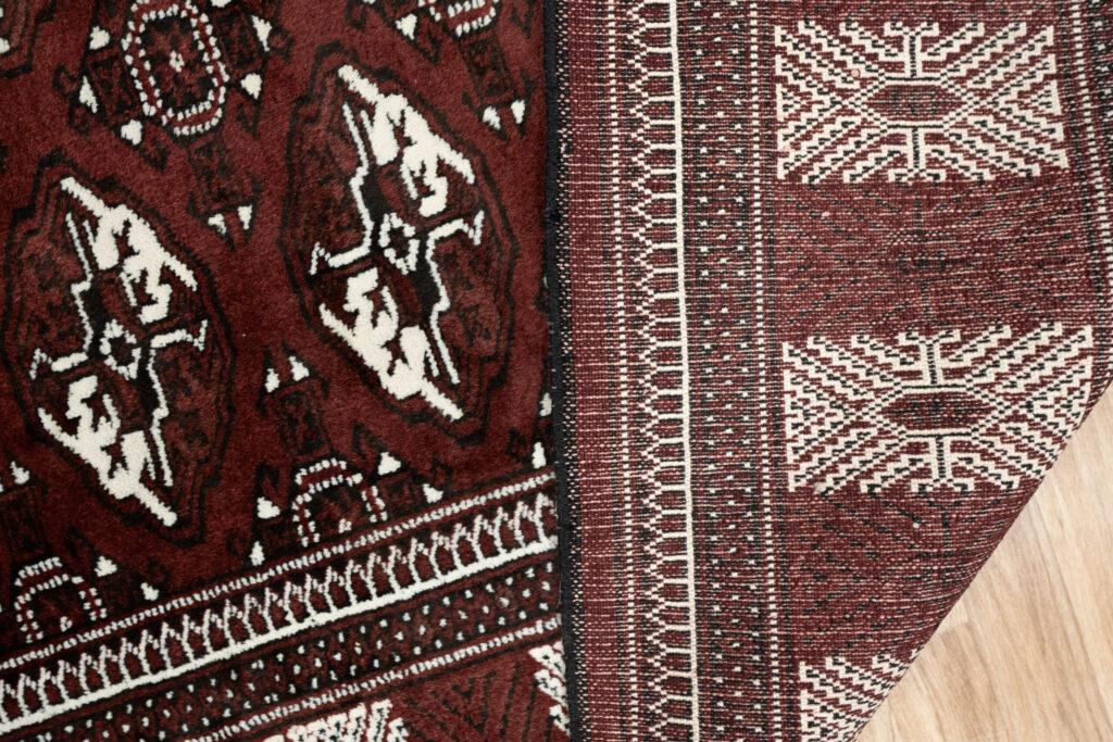 Turkmen Wool Rug 6.8x9.8 View 3