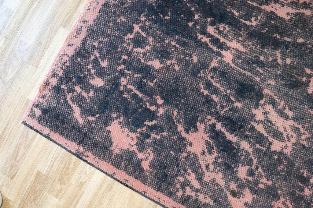 Overdyed Tabriz Wool Rug 3.2'x5' View 2