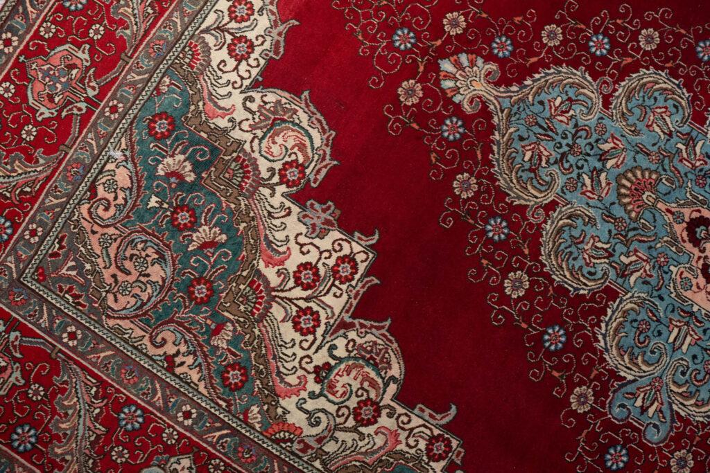 Tabriz Wool Pile Rug 9.5'x12.5' View 3