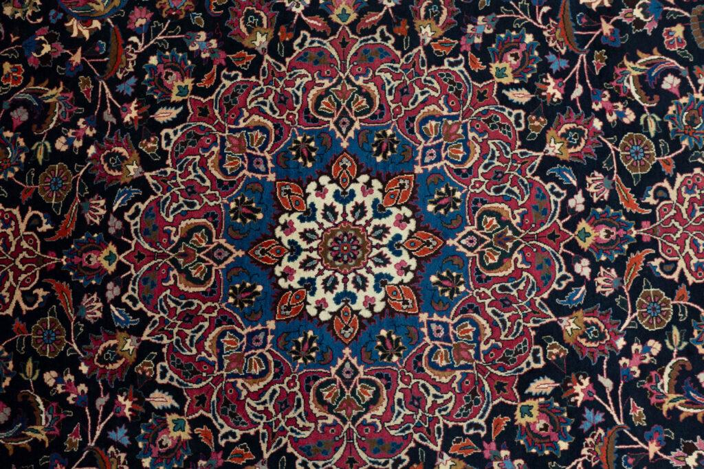 Mashad Kurk Wool Rug 9.10'x12.10' View 3