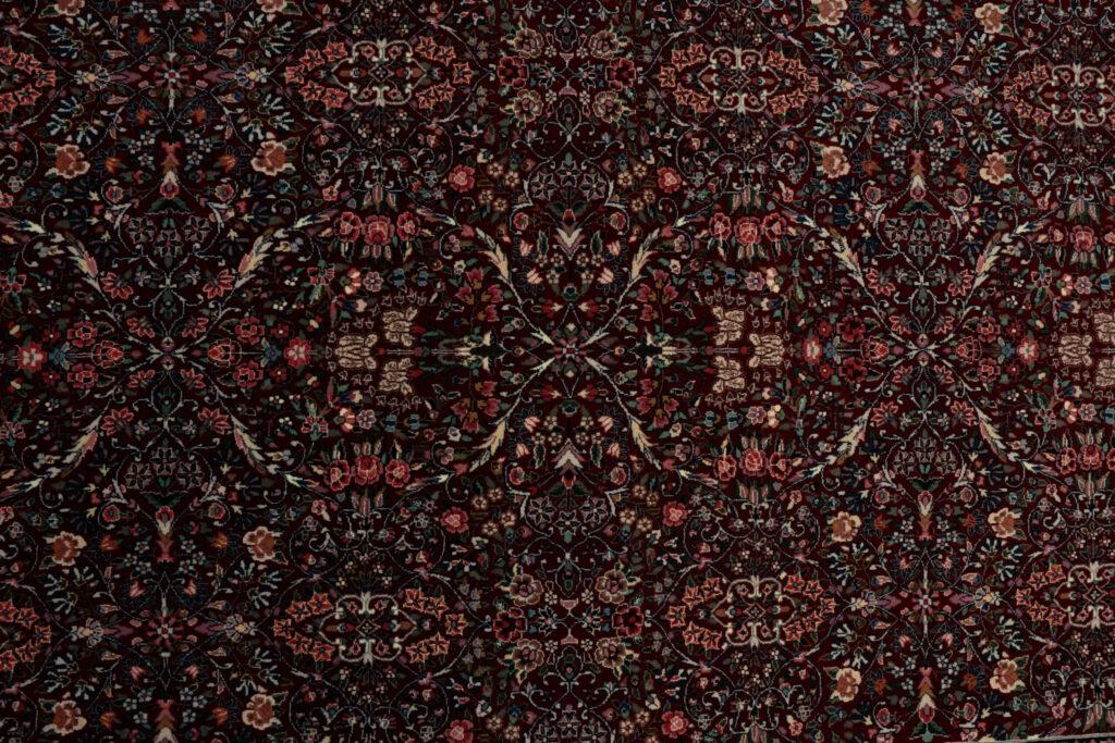 Kerman Kurk Wool Rug 6'x9' View 3