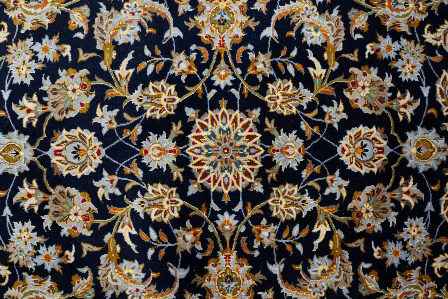 Kashan Wool Rug 10.5'x13.9' View 5