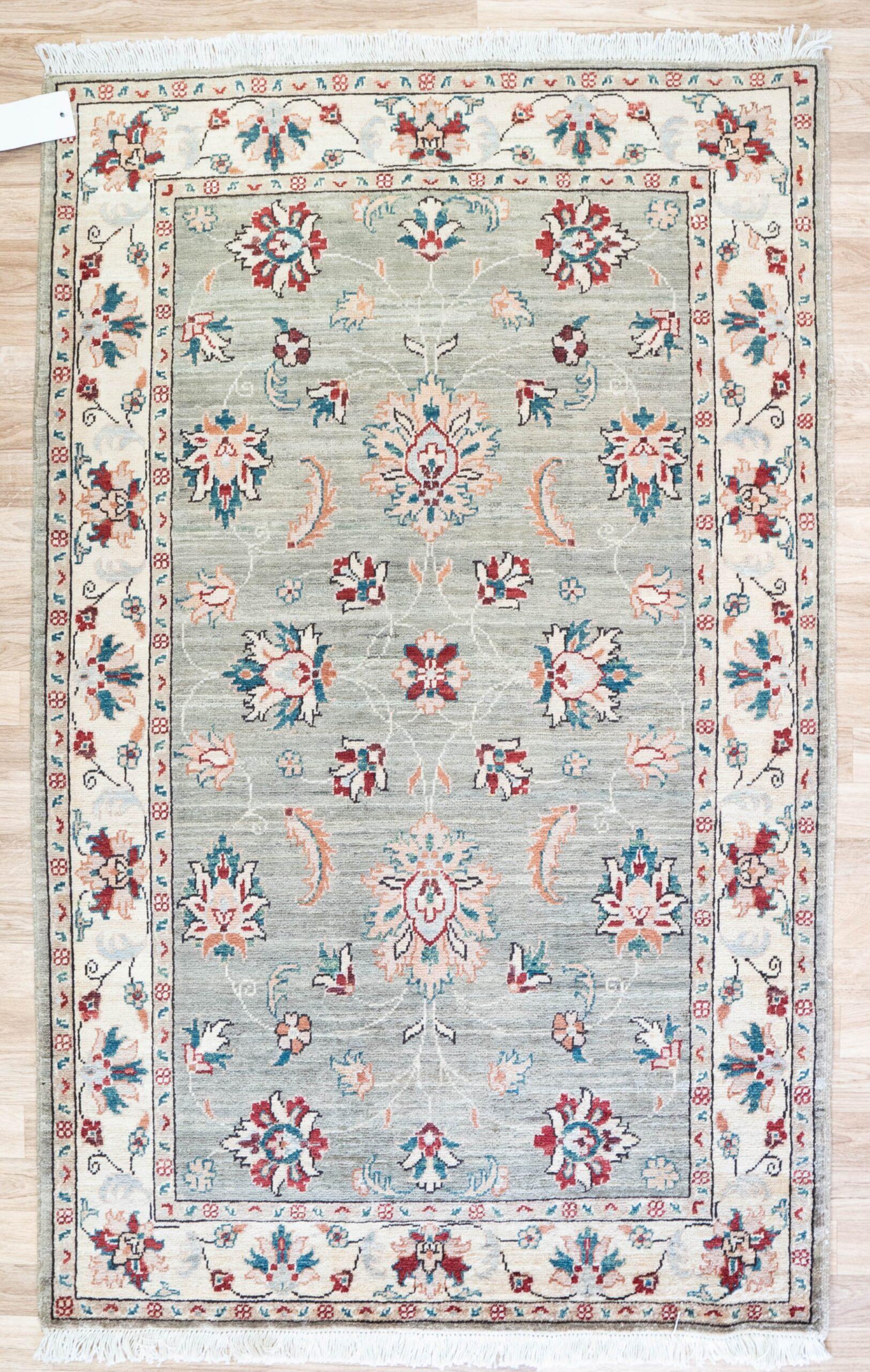 Chobi Wool Rug 3.3'x5' View 1