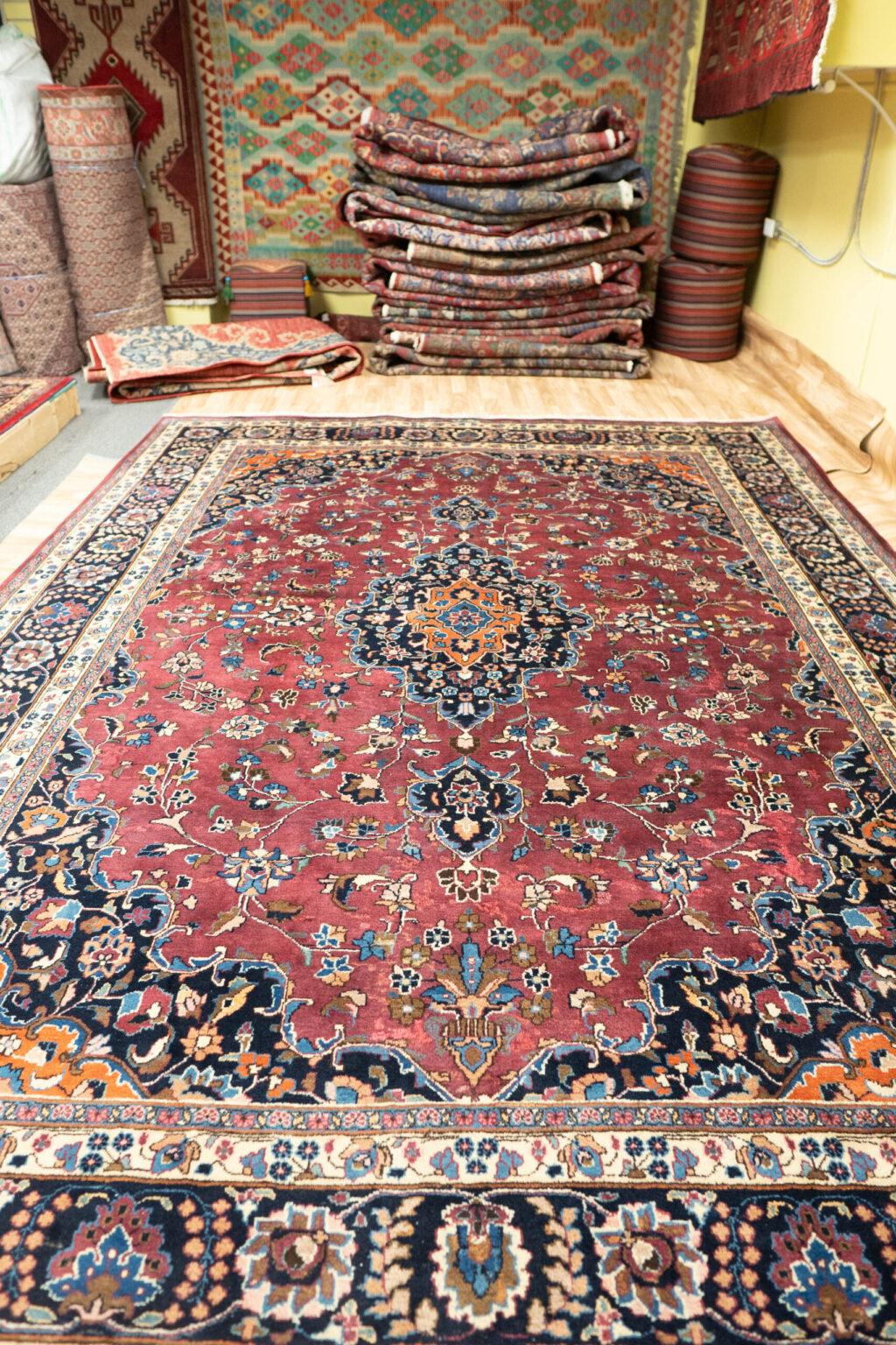 Mashad Wool Rug 8.6x11.8 View 4
