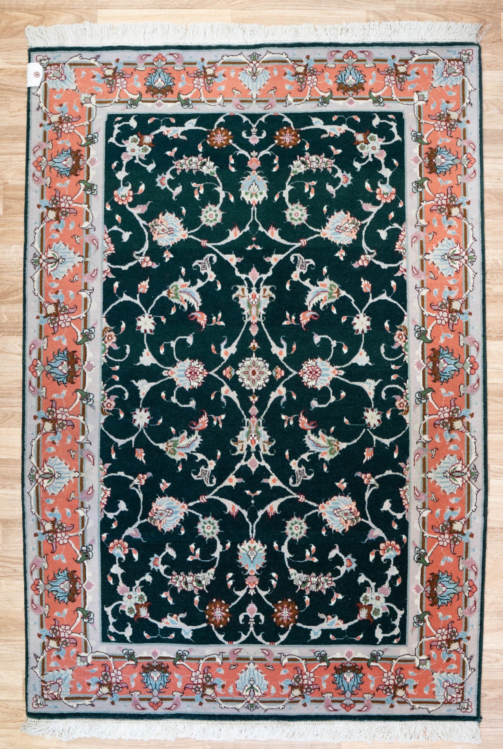 Tabriz Wool silk 3'x5' View 2