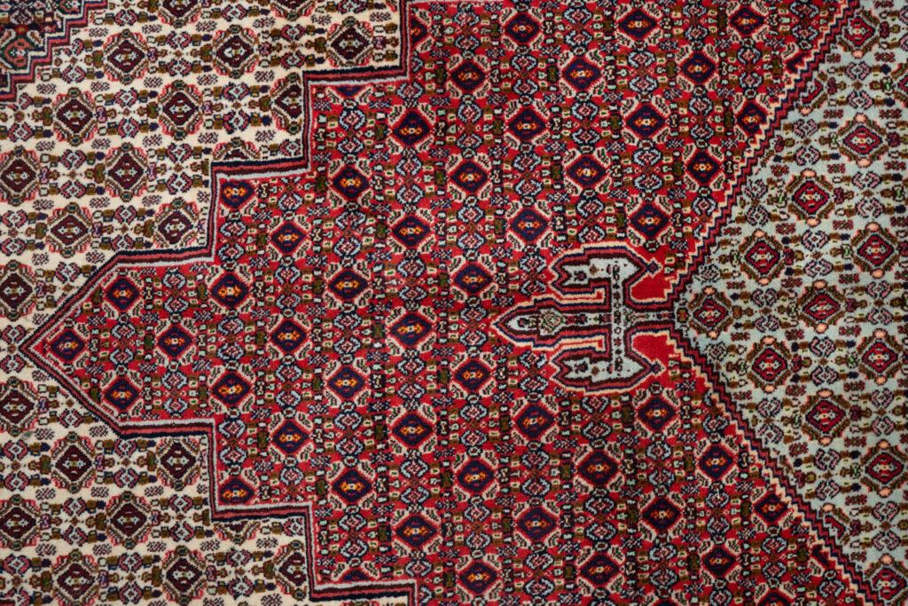 Sanandaj Wool Rug 7.10x11.6 View 2