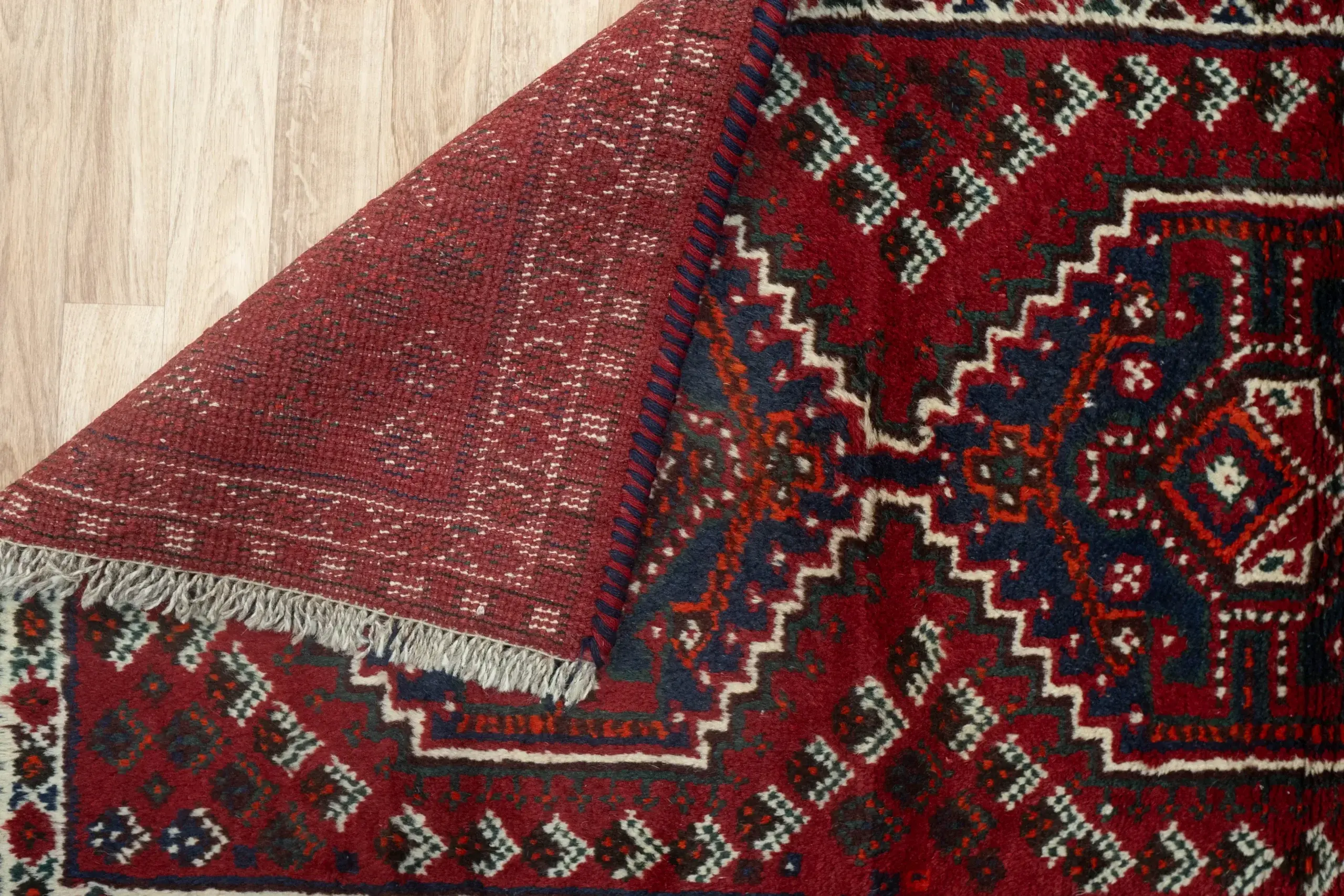 Shiraz Tabriz Wool Rug 2.5x4.0 View 2