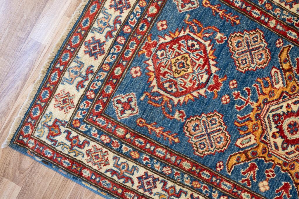 Kazak Wool Pile Rug 2.10'x4.6' View 4