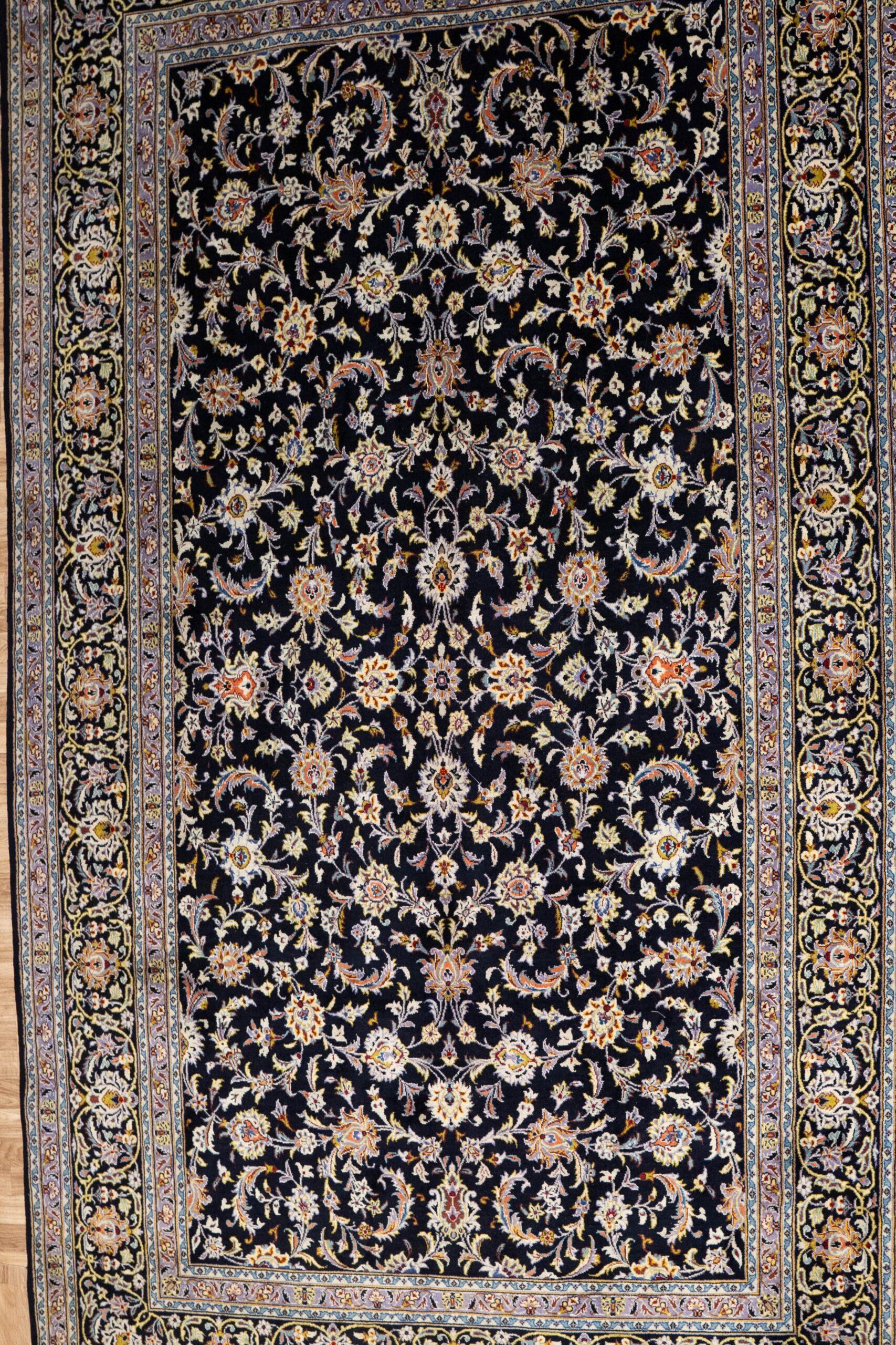 Kashan Wool Rug 7.8x11.6 View 5