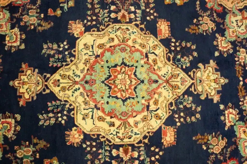 Tabriz Wool Rug 6.8x9.8 View 4