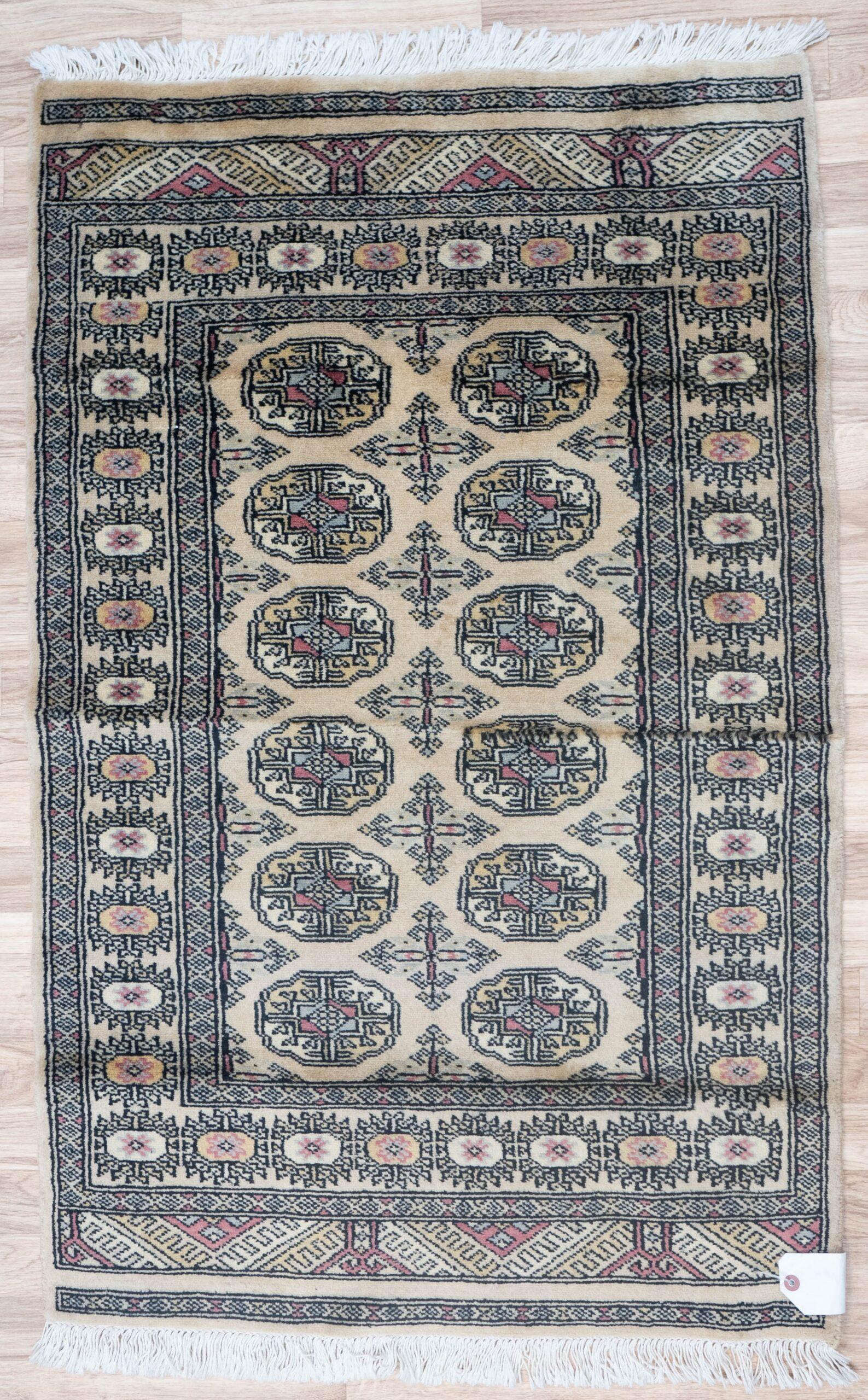 Bokhara Wool Rug 2.6x4.4 View 1